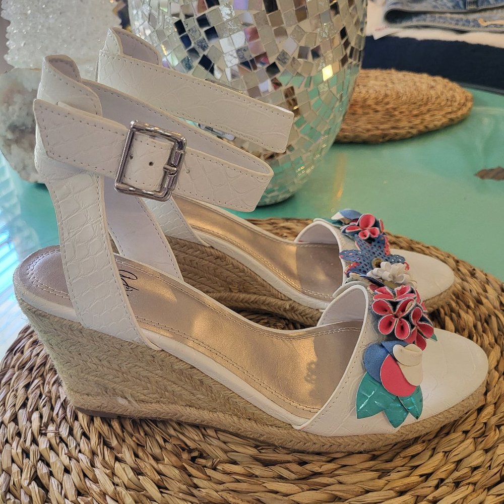 White Espadrille Shoes